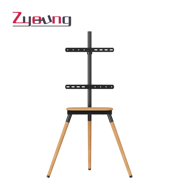 Height Adjustable TV Holder Stand Swivel Tilt Easel Tripod Mount Stand