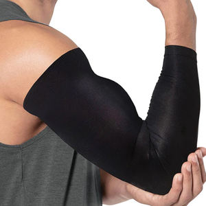 Brazos de compresión de manga larga, suave y elegante estilo clásico comodidad logotipo personalizado hombres y mujeres usan brazos de fitness - Product Image 1