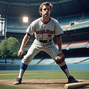 Uniformes de béisbol personalizables de poliéster 100% para hombres, conjuntos de pantalones de Jersey con botones de bola suave a rayas, técnicas impresas - Product Image 6