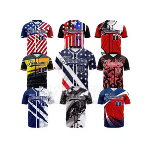Jersey de Béisbol Profesional de la Mejor Calidad, Marca Privada, Personalizable, Transpirable, Tallas Grandes, Secado Rápido, Unisex, 100% Poliéster - Product Image 5