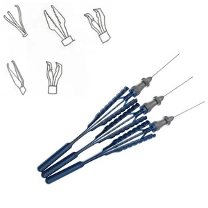 Fórceps de capsulorrexis de retina Fórceps dentados Cabeza extraíble 23G/25G Instrumento quirúrgico oftálmico para ojos de Zuol Instruments - Product Image 2