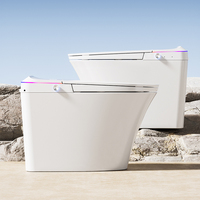 Keorh Toilette Intelligente Multifonctionnelle à Induction, WC Intelligent avec Pulvérisation d'Eau, Toilette de Luxe pour Salle de Bain