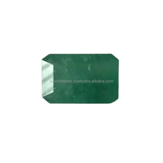 Natural Emerald AAA Quality with superb Luster Emerald cut Perfect making and polishing beautiful piece for Jewelry