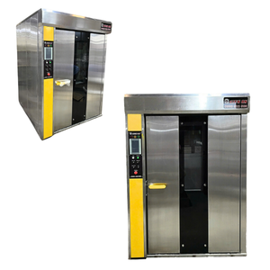 Ventes directes d'usine grand four à pain 32 plateaux avec chariot certificat Iso four rotatif pain cuisson Machine Vietnam fabricant - Product Image 1