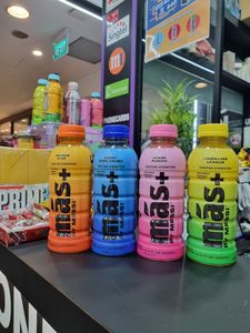 Bebida Deportiva Original Mas+ de Messi, Hidratación Positiva, Energía, Baja en Carbohidratos, Carbonatada, Paquete Combinado de 4 - Product Image 2