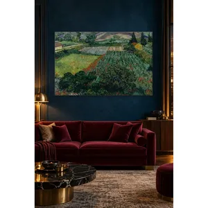 Impression sur toile Fida Van Gogh Champ de coquelicots - Product Image 3