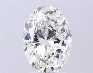 เพชรทรงรี 3.01 กะรัต G SI1 เพชรเพาะเลี้ยงในห้องปฏิบัติการ สำหรับทำเครื่องประดับ เพชร CVD - Product Image 1