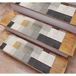 Alfombra Geométrica, Alfombra Estampada, Bohemia, Azteca, Moderna, Fácil de Limpiar, Personalizada, con Patrón, para Regalo - Product Image 1