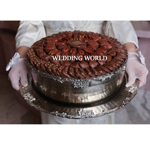 Tazón de Chocolate Decorativo de Acero Inoxidable, Tazón de Dulces de Diseño Niquelado, Forma Redonda, Nuevo Tazón de Chocolate de Lujo - Product Image 4