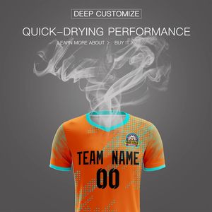 Uniforme Deportivo para Equipo de Fútbol Masculino, Camiseta con Cuello en V, Transpirable, de Secado Rápido y Tela Ligera para Entrenamiento y Partidos - Product Image 4