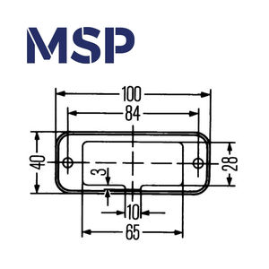 2PF961167021 - Luz de Posición - Halógena - 24V - Montaje - ECE - Color de la Lente: Cristalino - Derecha/Izquierda - MSP Export - Product Image 4