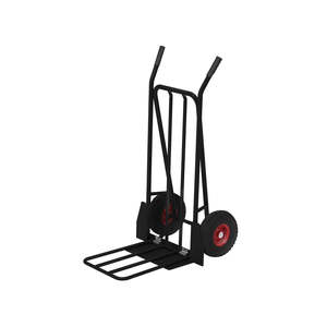 Two-Wheeled Black Luggage <b>Trolley</b> KM104PF-S <b>for</b> Shopping - Product Image 1