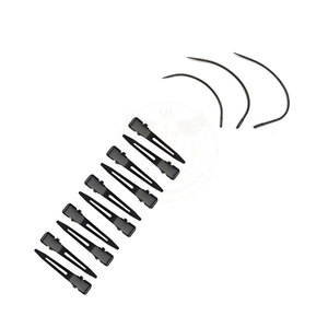 Hot Sale Premium Quality Stainless Steel Weft Extensions Professional Hair <b>Tools</b> Kit for Salon Styling and Use Set - Product Image 2