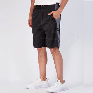 Pantalones cortos de baloncesto de malla personalizados de alta calidad para hombre, venta al por mayor, fabricante de sublimación de equipo deportivo liso universitario para verano - Product Image 5