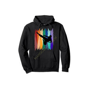 Offrez un sweat à capuche de karaté - Tenue idéale pour les athlètes des arts martiaux et les karatéistes, parfait pour les amateurs de sport - Product Image 1