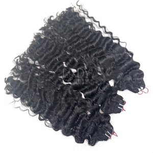 Extensiones de cabello humano vietnamita negro natural ondulado de la más alta calidad con paquete de precio al por mayor 2025 - Product Image 1