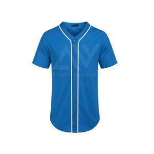 Vêtements de sport de plein air avec maillot à motif vierge à bas prix vente en gros uniforme de baseball pour jeunes à la mode personnalisé - Product Image 5