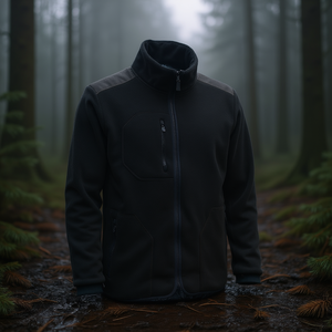 Chaqueta de Forro Polar Negra Zipp-In Working Extreme Gr.M, Ropa Impermeable ELKA para Seguridad y Supervivencia - Product Image 3