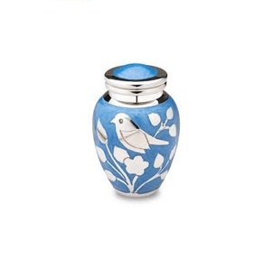 Urnas de cremación de metal hechas a mano con tema moderno para cenizas humanas, fabricante al por mayor, urnas de metal decorativas personalizadas - Product Image 6