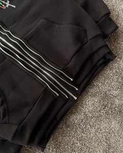 Ensemble de survêtements deux pièces pour hommes et femmes KASH TALK Sweat à capuche et pantalon de jogging Streetwear Fashion. - Product Image 2