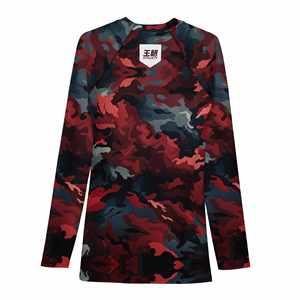Rashguard de compression MMA de conception OEM 2026, Rashguard MMA OEM, Rashguard pour homme imprimé par sublimation personnalisé - Product Image 2