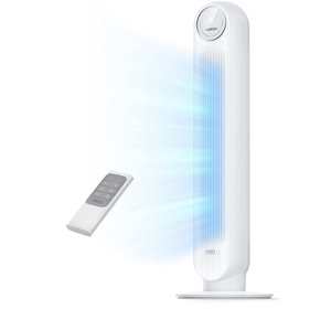 Ventilateur tour intelligent DREO le plus vendu, commande vocale 120 °   Ventilateur oscillant compatible avec application/télécommande, 42 pouces, silencieux (20 dB), sans pales, 12 vitesses - Product Image 3