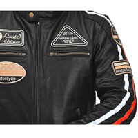 Jaket Kulit Sapi Gaya Motor Trendy Terbaru, Unisex, Tahan Air, dan Bernapas