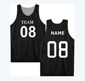 เสื้อเจอร์ซีย์บาสเก็ตบอลป้องกันรังสี UV ใส่ได้ทั้งชายและหญิงยอดนิยมสามารถปรับแต่งชื่อทีมได้ชุดออกกำลังกายเสื้อแขนกุดระบายอากาศได้ดี - Product Image 4