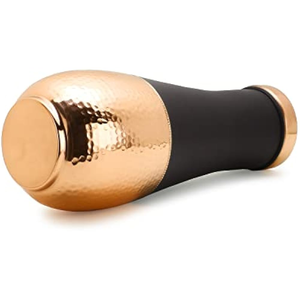 Qualité supérieure 100% Carafe à eau en cuivre pur motif martelé 99% CP Fournisseur de confiance Verres en plastique à bas prix - Product Image 3