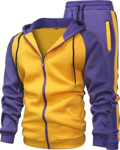 Survêtements légers pour hommes 100% coton Conception de qualité personnalisée Fermeture à cordon Position du logo avant Prix compétitifs - Product Image 2