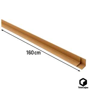 Recycled 160 cm X 4 cm Wood <b>Corner</b> <b>Protectors</b> Protective Roll Edge <b>Corners</b> for Pallets and Packaging for <b>Corner</b> Protection - Product Image 3