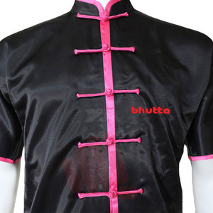 Meilleur matériau Uniforme de Kung Fu Logo personnalisé Conception confortable Polyester/Coton Arts martiaux Karaté Sérigraphie - Product Image 4