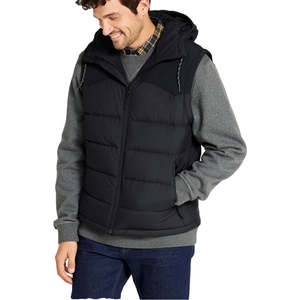 Gilet matelassé réversible léger pour homme, nouveau design, sans manches, imperméable, respirant, à séchage rapide, col en V, fermeture éclair - Product Image 3