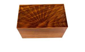 Engraved Rosewood Urns <b>for</b> Human <b>Ashes</b> Wooden Cremation Storage <b>Box</b> Burial <b>for</b> Human Urn with Engraved - Product Image 5