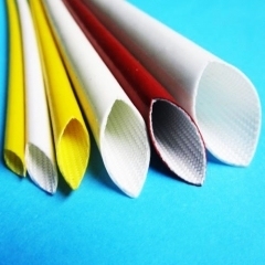 Gaine en fibre de verre recouverte de caoutchouc de silicone. L'extérieur est recouvert de caoutchouc de silicone, flexible et offrant une protection chimique. - Product Image 4