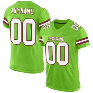 Maillot de football américain Elite Fit pour la pratique du jeu d'entraînement des jeunes Vêtements de sport respirants Uniforme de performance léger - Product Image 3