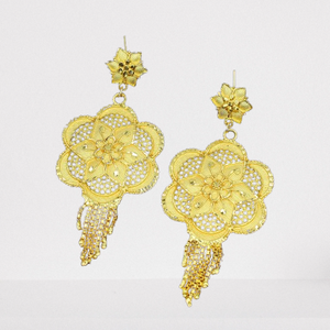 ประดับด้วยต่างหูชุบทองสวยงามไม่มีตัวตนมาใหม่ต่างหูชุบทองที่ไม่ซ้ำใครชุดต่างหูขายดีที่สุด - Product Image 1