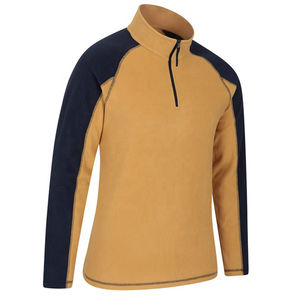 Sudadera con cremallera de cuarto con detalle de cremallera en contraste para un clima frío con estilo Sudadera con cremallera de cuarto Mezcla de algodón - Product Image 4