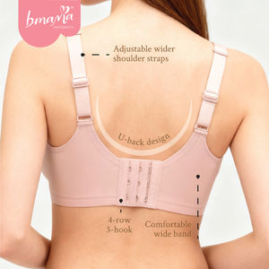 Soutien-gorge de grossesse et d'allaitement, grande taille, sans couture, sans armatures, soutien-gorge de maternité post-partum et soutien-gorge d'allaitement pour femmes enceintes - Product Image 4
