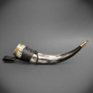 Best Quality Natural Horn Viking Horn <b>Mug</b> Stylish Animal-Style Indian Supplier for Restaurants and Hotel Decorative Use - Product Image 2