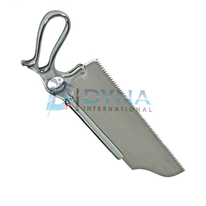 Scie à os Satterlee de 13 pouces de haute qualité Instrument chirurgical orthopédique vétérinaire à puissance manuelle - Product Image 2