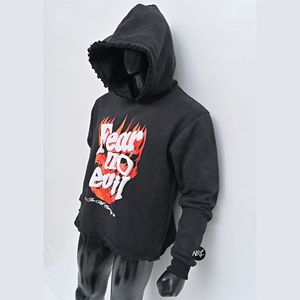 Wholesale Pullover Heavyweight 100% Cotton sweatshirt Custom Embroidery Logo 500 Gsm <b>Bulk</b> Blank French <b>Terry</b> Oversized Hoodies - Product Image 4