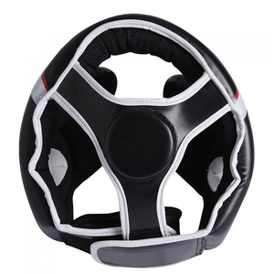 La garde principale protectrice légère faite sur commande réglable/cuir résistant a fait des gardes de tête de boxe - Product Image 6