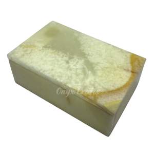 OEM ODM Handmade Eco-Friendly <b>Pink</b> Marble Onyx Wooden Jewellery <b>Box</b> Scratch Resistant Brass Legs Custom Logo Engraving Elegant - Product Image 2