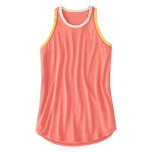 Nouvelle conception dernière mode Style col rond chemises sans manches coton/fibre de bambou grande taille femmes débardeurs du Pakistan - Product Image 3