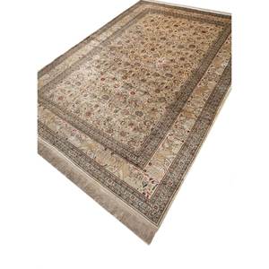 พรมไหมทอมือลายดอกไม้ Gulmarg Green รุ่น Pae-6232 สำหรับใช้ในบ้าน - Product Image 2