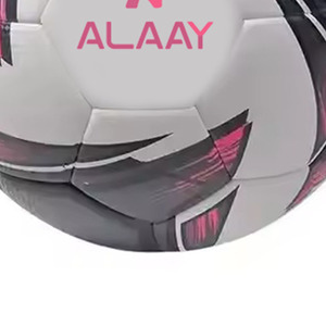 Balón de fútbol de entrenamiento deportivo personalizable Alaay, nuevo diseño, cómodo cosido a máquina de seguridad, hecho de cuero PU PVC - Product Image 3