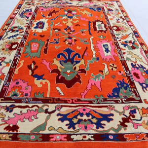 Nuevo Oushak indio tradicional de 10 pies. Alfombra de corredor Alfombra de pasillo de lana hecha a mano Personalizable 3x10 3x15 Tamaños Patrón abstracto - Product Image 1