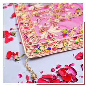 Latest Fashion Top Quality Embroidery Design Breathable Women <b>Shawls</b> Ethnic Style Traditional Muslim Clothing Women Available - Product Image 4