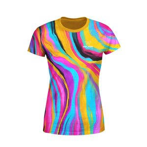 Camisetas de sublimación personalizadas para mujer Camisetas de sublimación de alta calidad Camisetas de sublimación de poliéster 100% de alta calidad para unisex. - Product Image 5